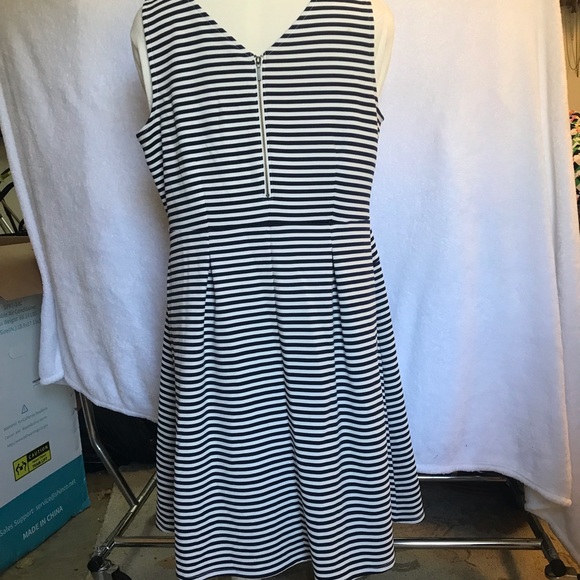 Lane Bryant Stripe Dress - Picture 2 of 7